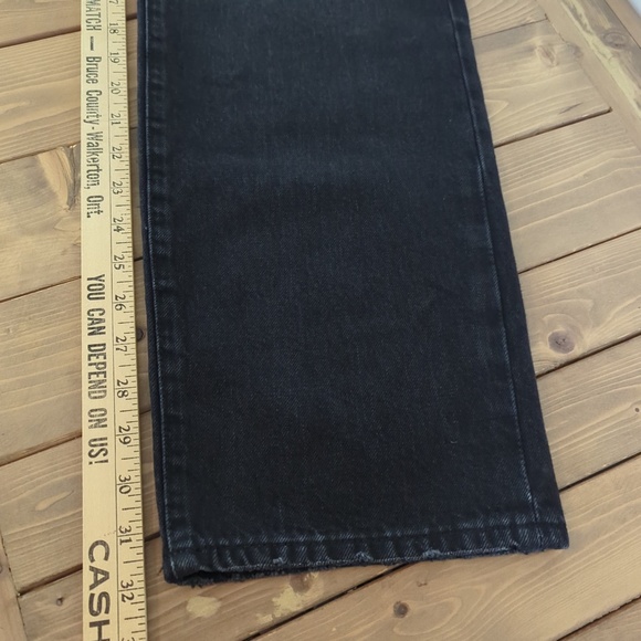 Frame Men’s Black Noir Shred Slim Fit Distressed Jeans NWT - Picture 8 of 14